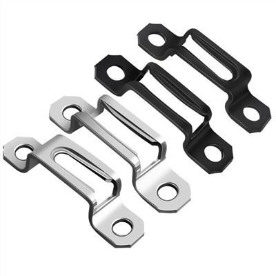 2 mewn 1 Cysylltydd Dodrefn Anweledig Dur Di-staen