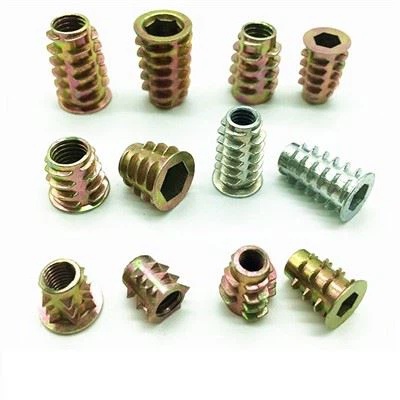 Cnau Mewnosod Edau Ar Gyfer Dodrefn Pren|OEM Fastener Cyflenwr